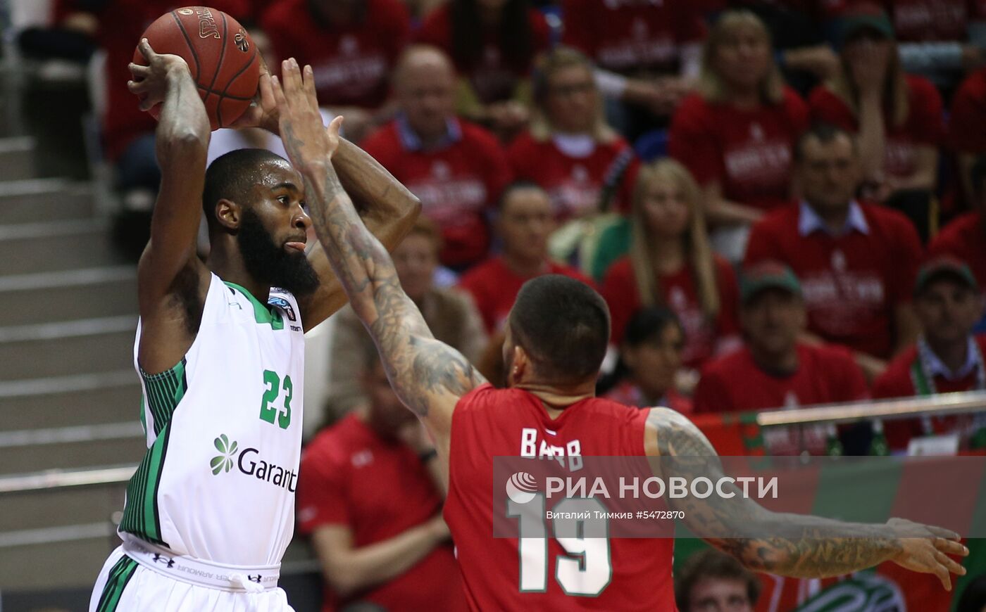 Баскетбол. Кубок Европы. Матч "Локомотив-Кубань" - "Дарюшшафака"