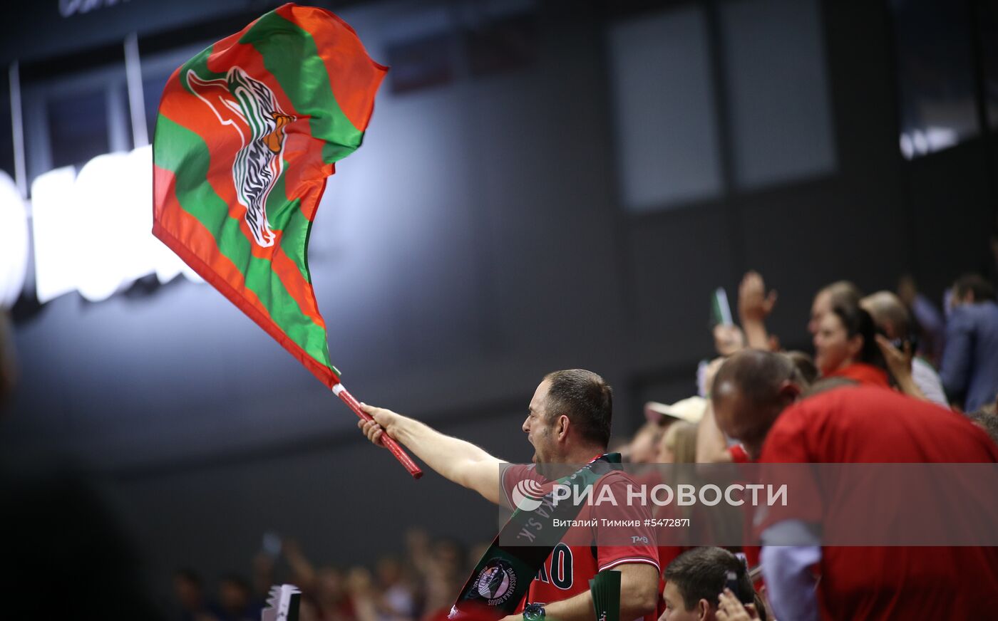 Баскетбол. Кубок Европы. Матч "Локомотив-Кубань" - "Дарюшшафака"