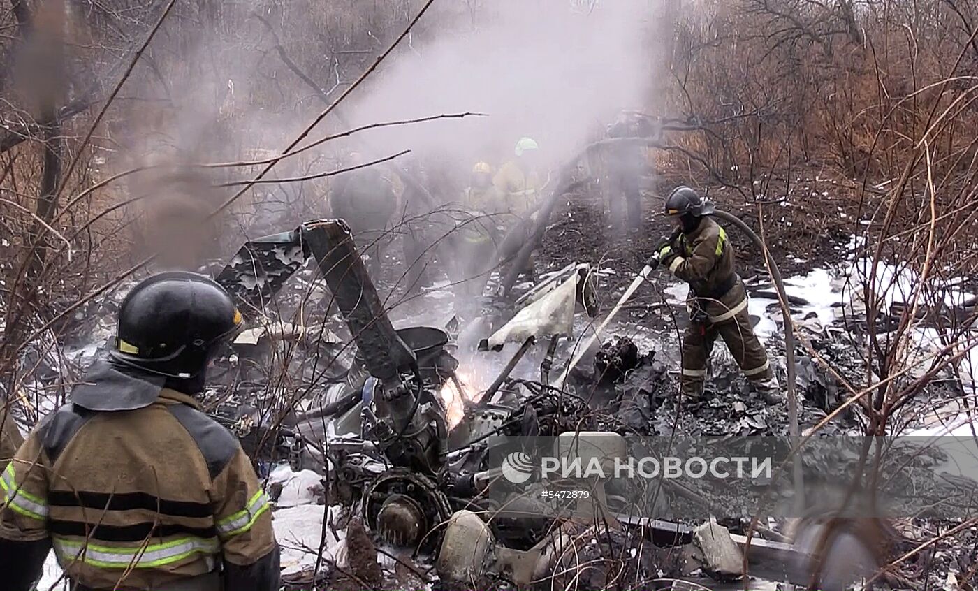 Вертолёт Ми-8 потерпел крушение в Хабаровском крае 