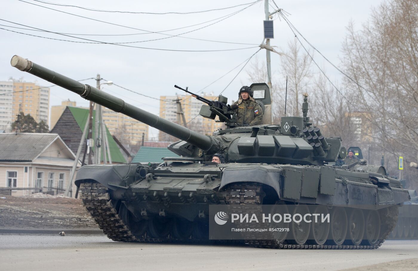 Репетиция парада Победы в Екатеринбурге