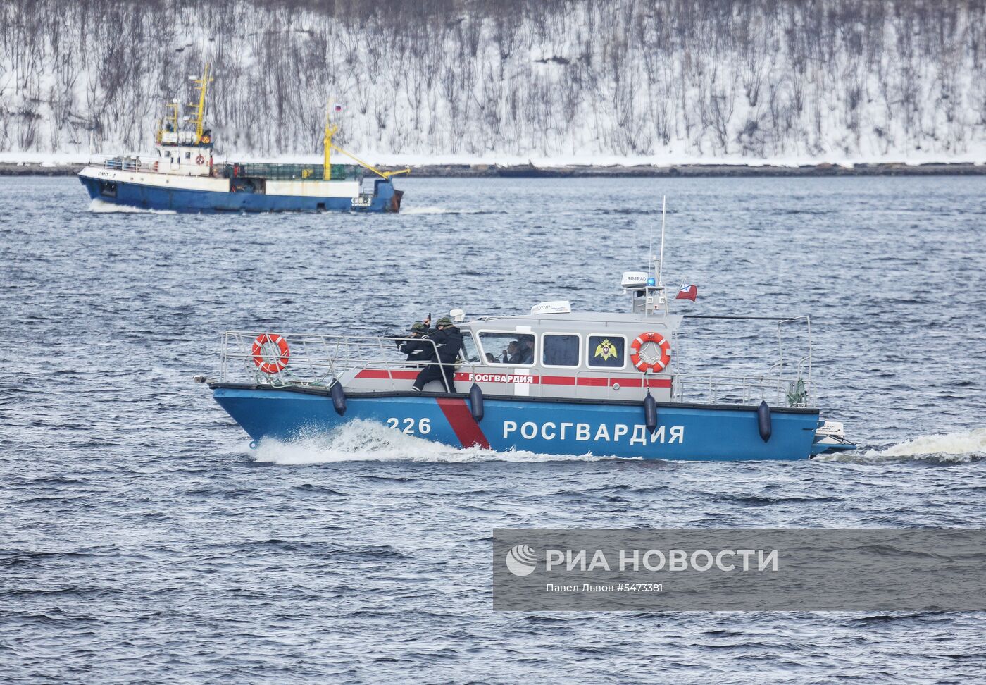 Учения Росгвардии в Мурманске