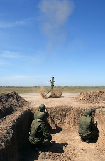 Конкурс "Мастера артиллерийского огня-2018" в Южном военном округе