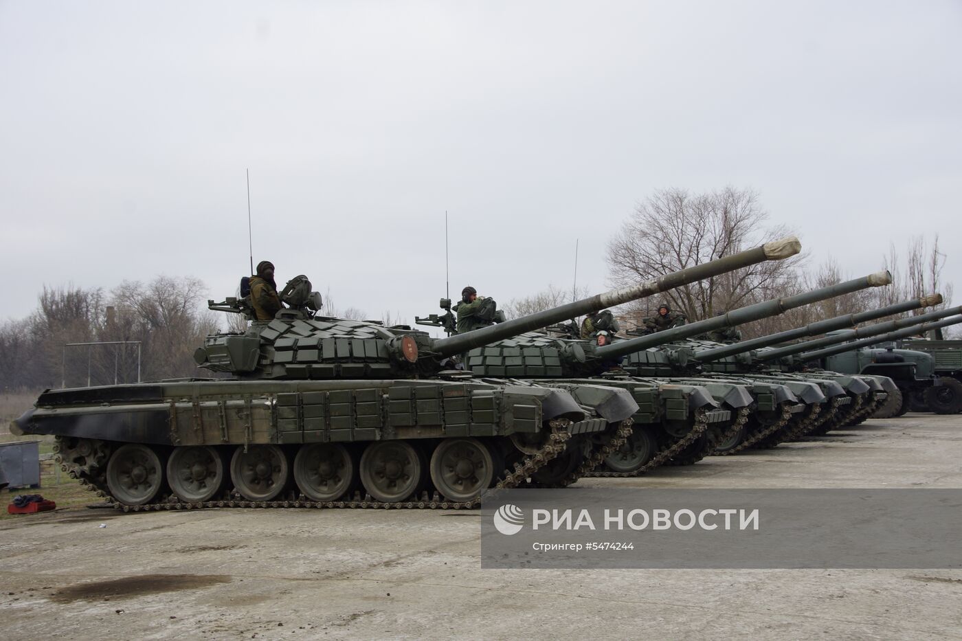Военная техника в Луганской области