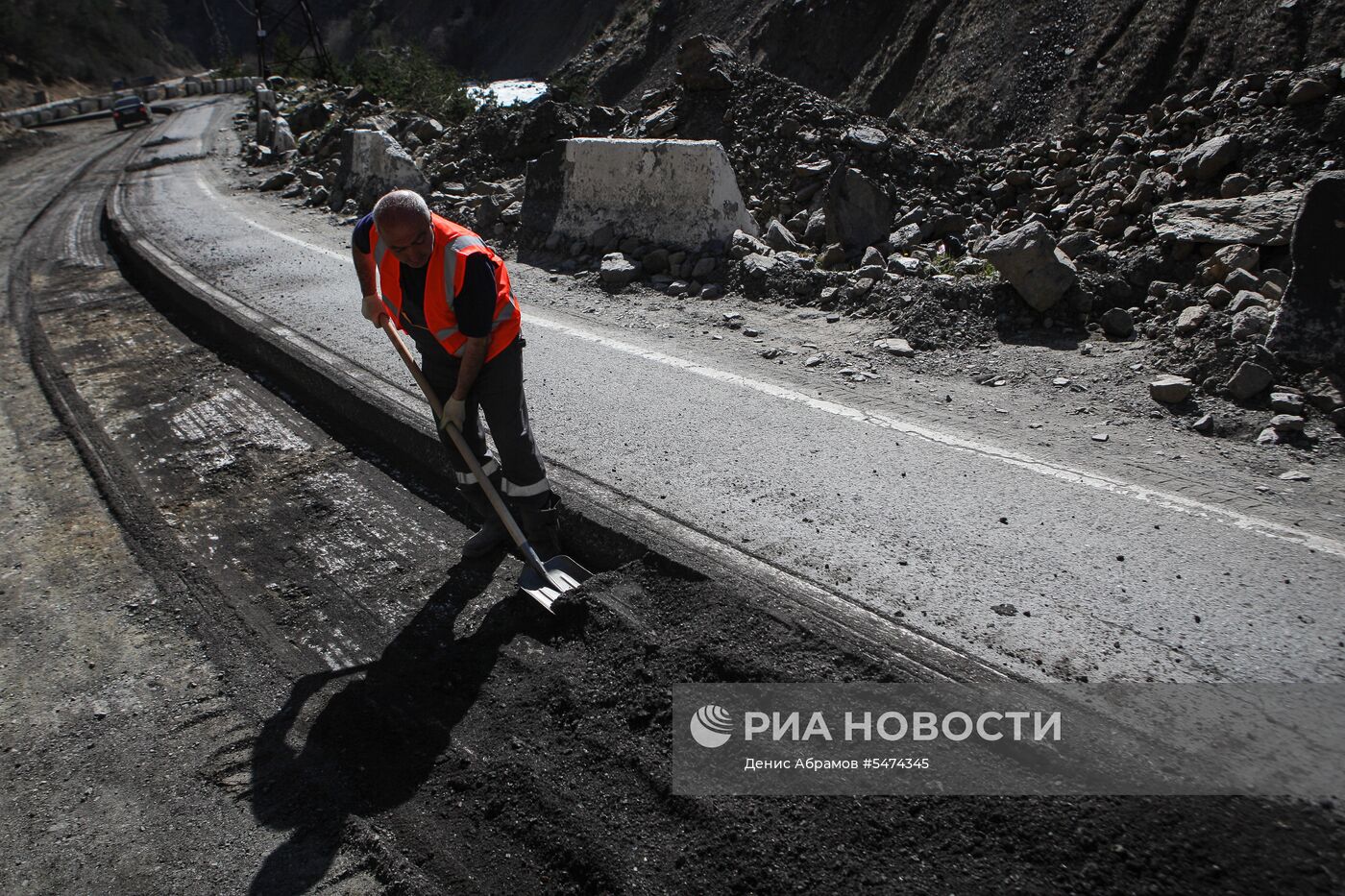 Ремонт дорог в Северной Осетии