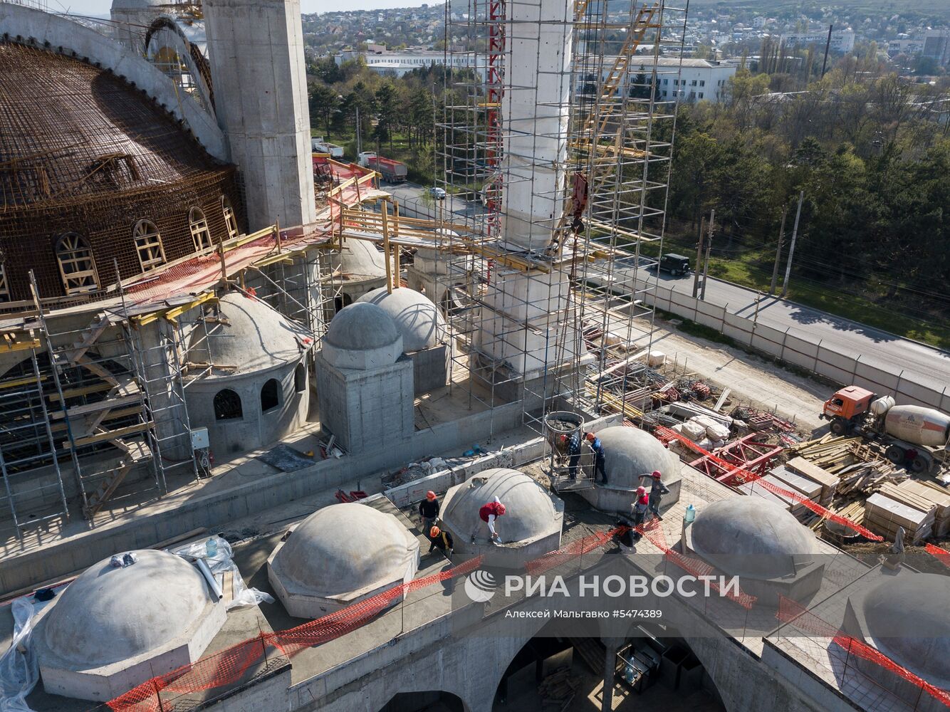 Строительство Соборной мечети в Симферополе 