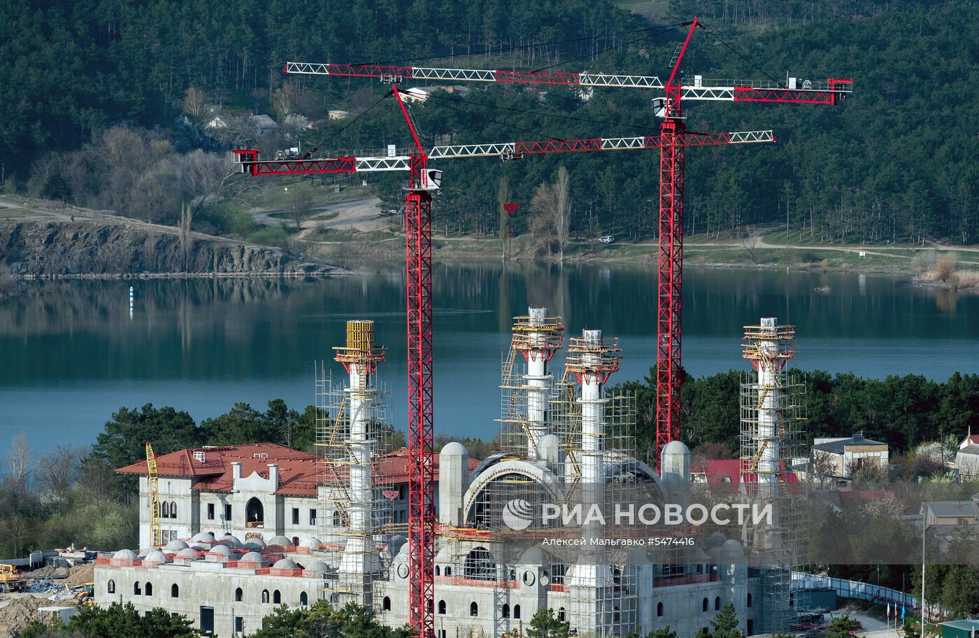 Строительство Соборной мечети в Симферополе 