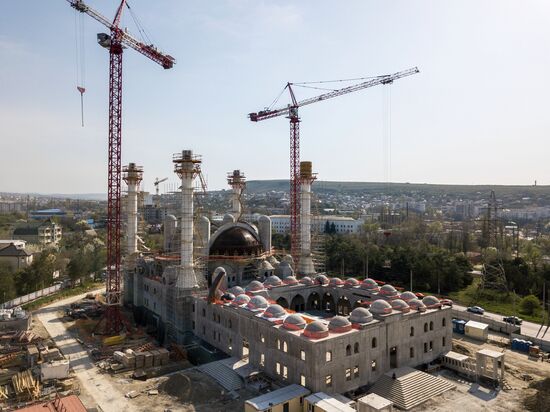 Строительство Соборной мечети в Симферополе 