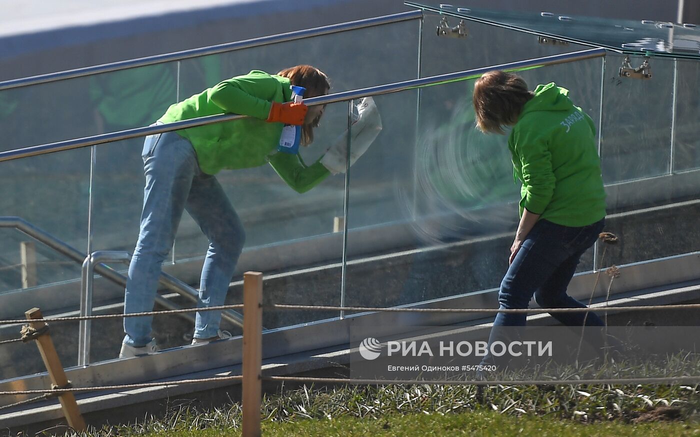 Субботники в Москве