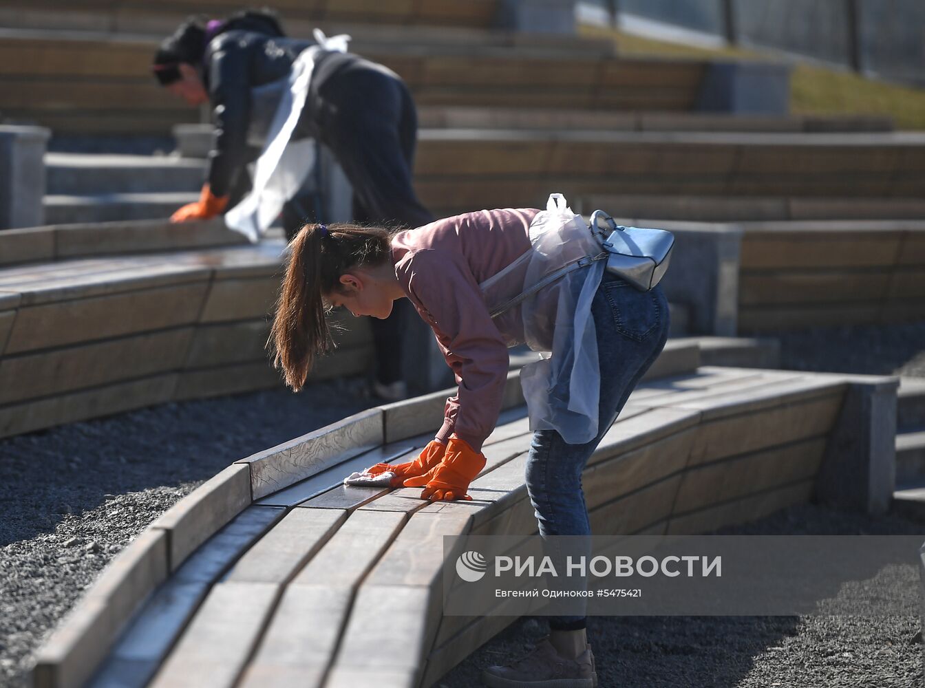 Субботники в Москве