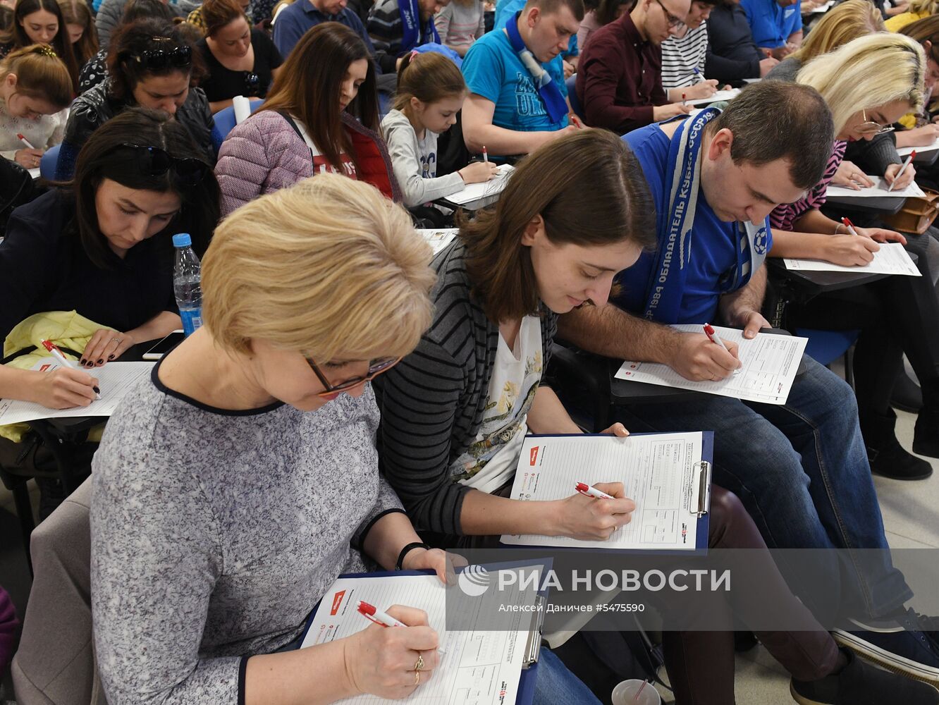 Акция "Тотальный диктант" в России