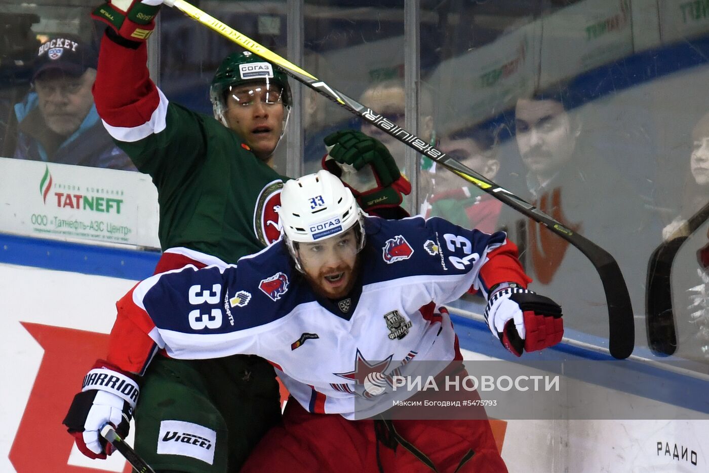 Хоккей. КХЛ. Матч "Ак Барс" - ЦСКА