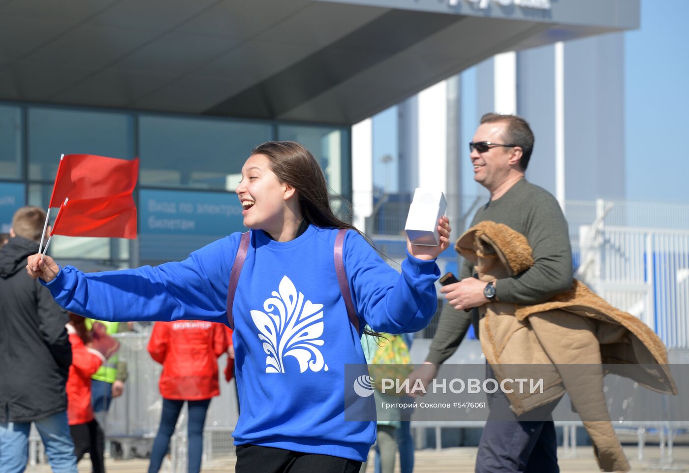 Футбол. Первый официальный матч на "Стадионе Нижний Новгород"