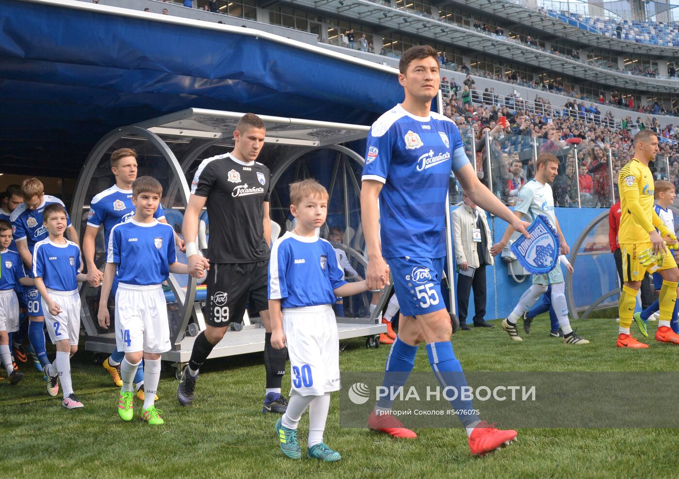 Футбол. Первый официальный матч на "Стадионе Нижний Новгород"