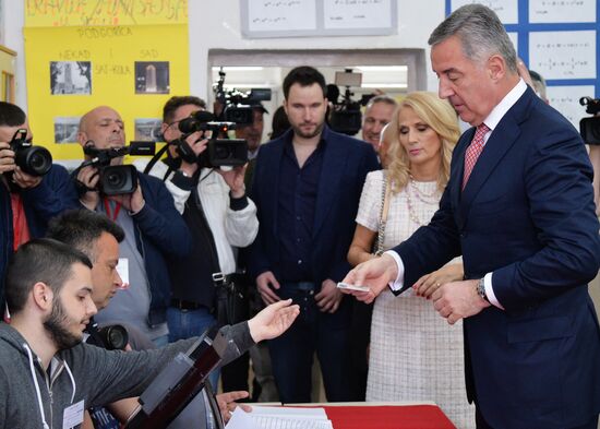 Президентские выборы в Черногории