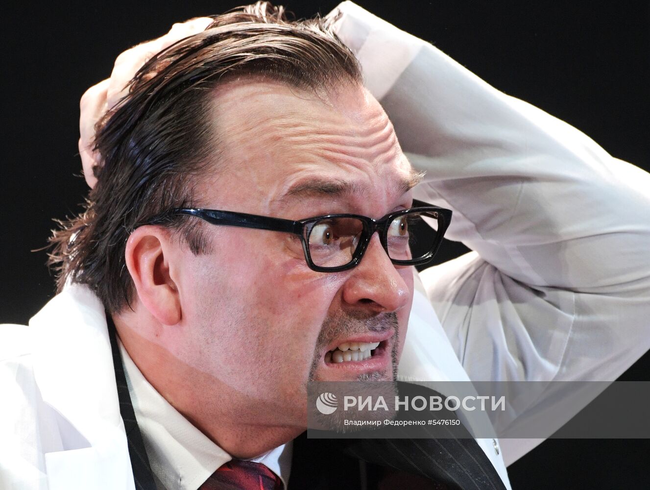 Показ спектакля «Reception» в театре имени Моссовета