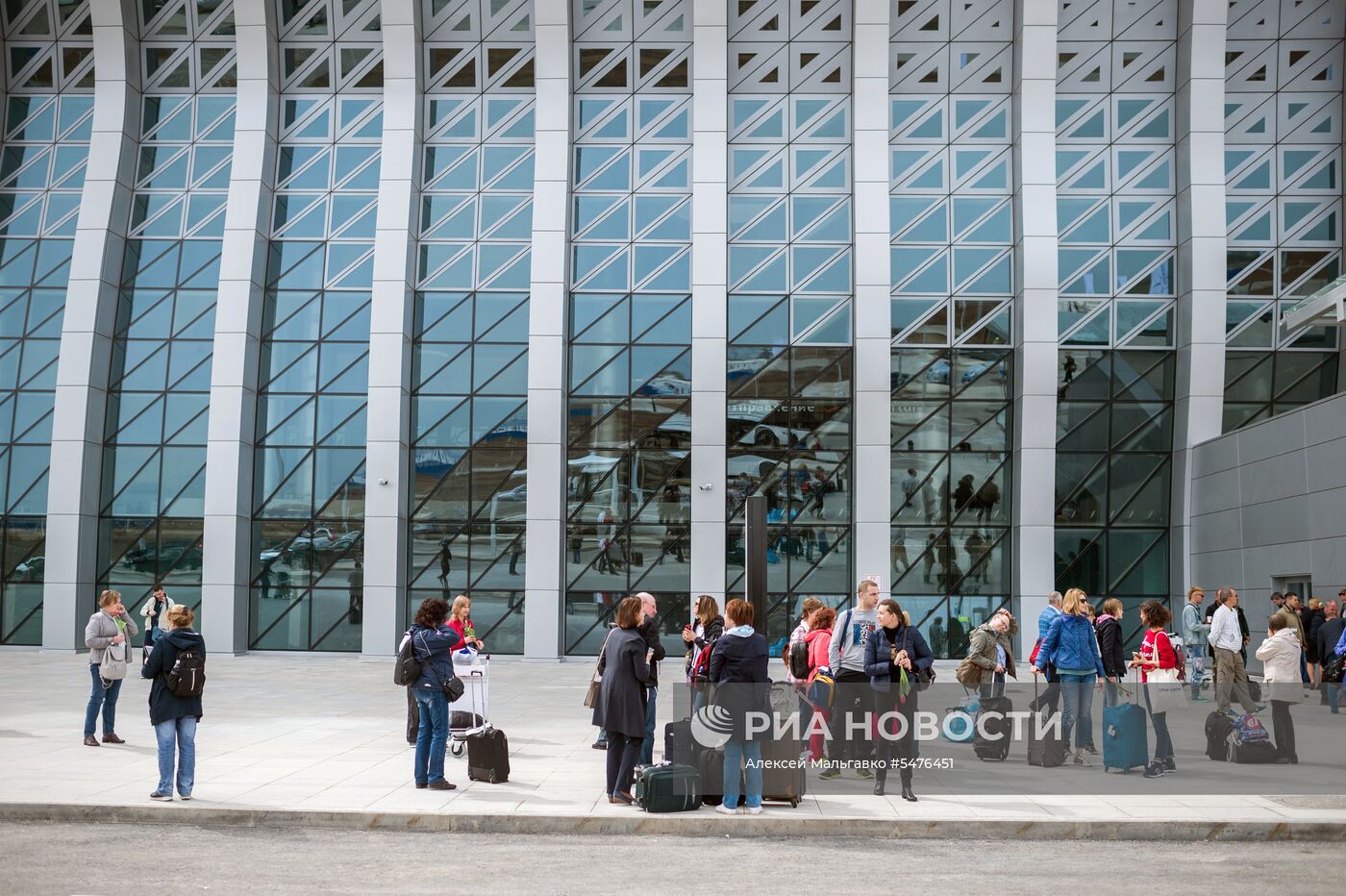 Открытие нового терминала аэровокзального комплекса в Симферополе