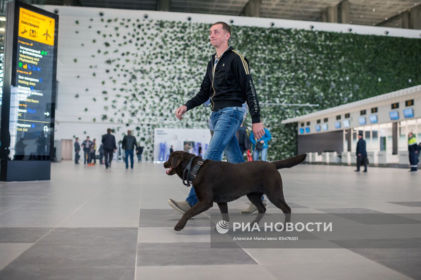 Открытие нового терминала аэровокзального комплекса в Симферополе