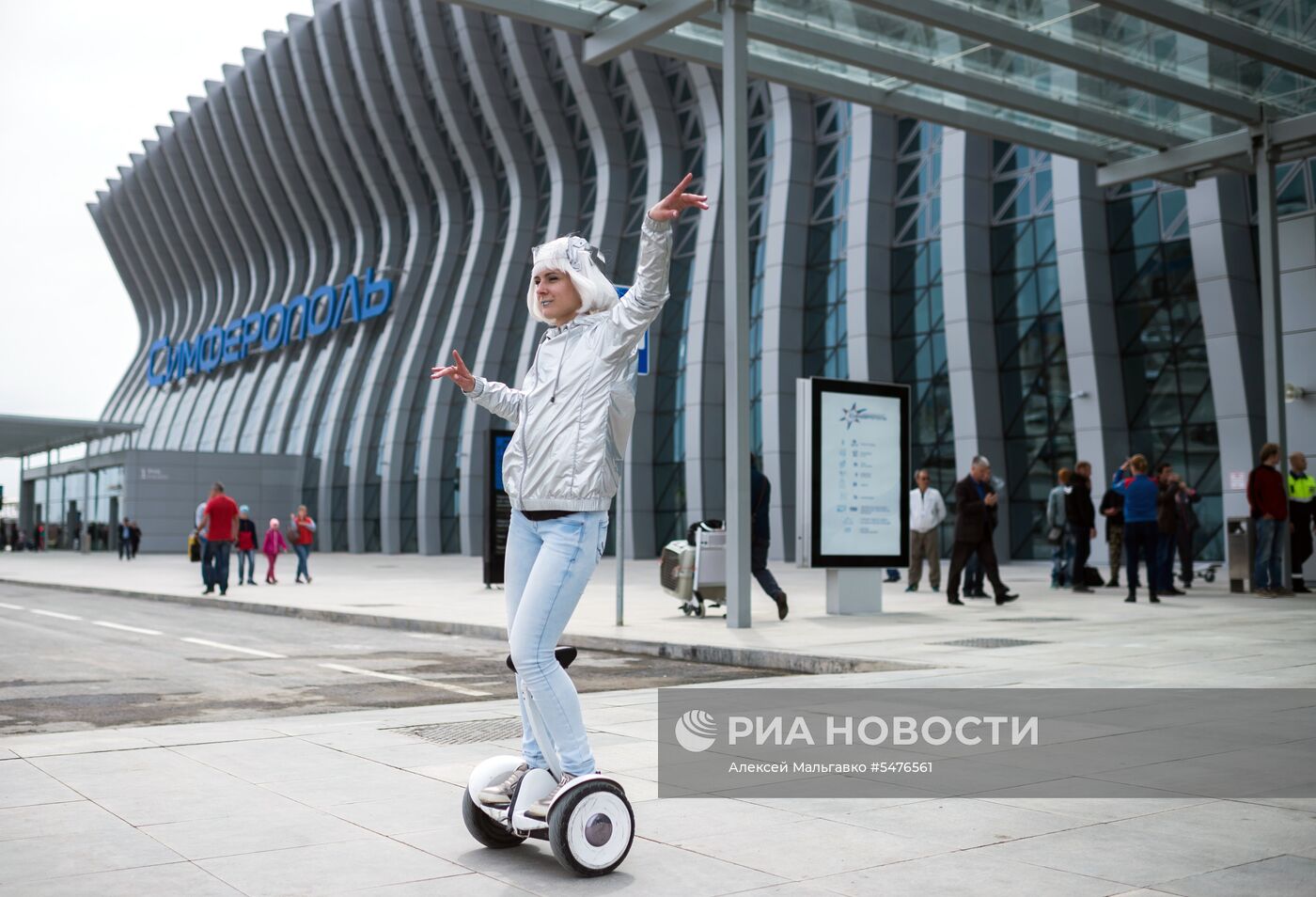 Открытие нового терминала аэровокзального комплекса в Симферополе