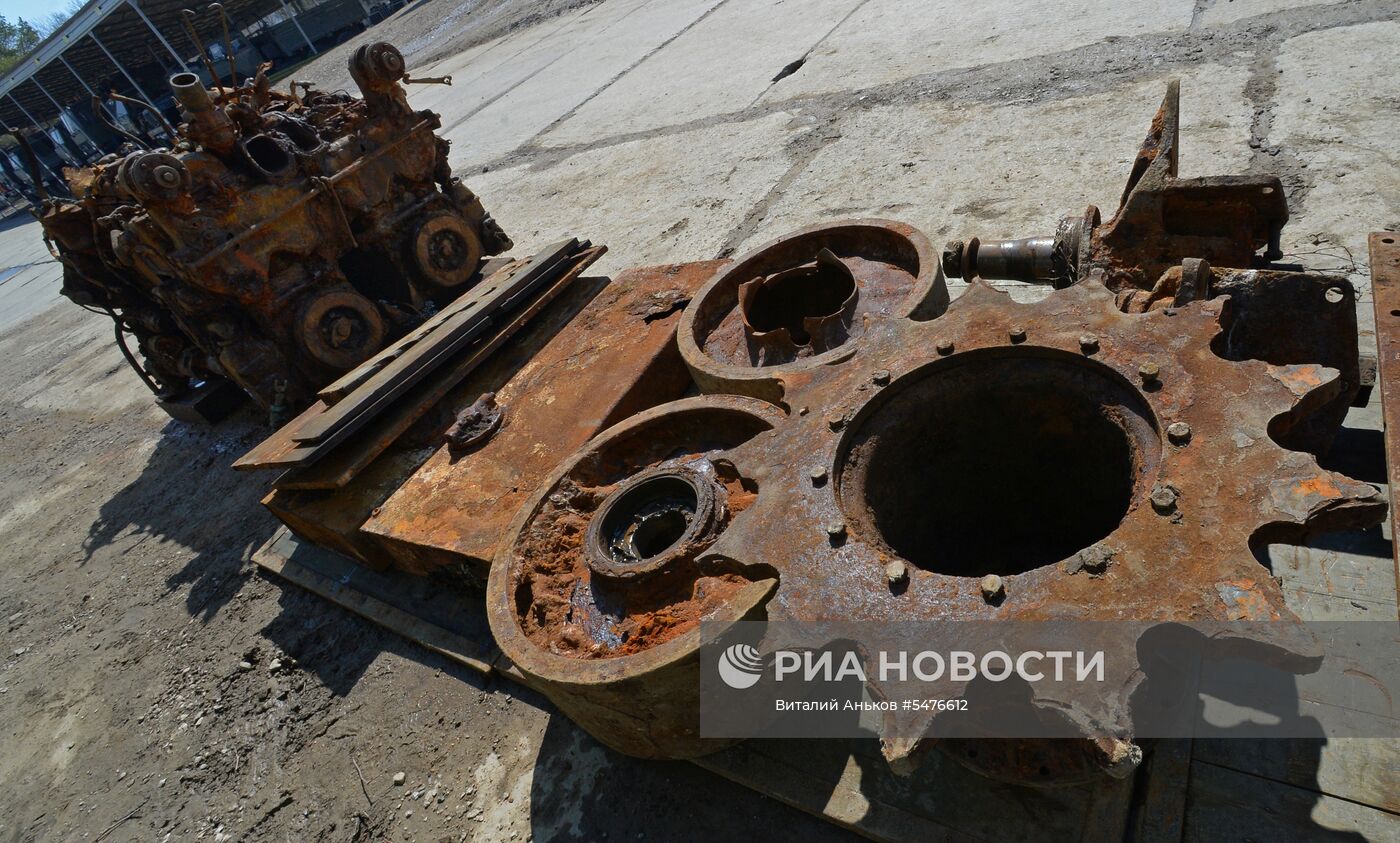 Реконструкция американского танка Sherman в Приморском крае