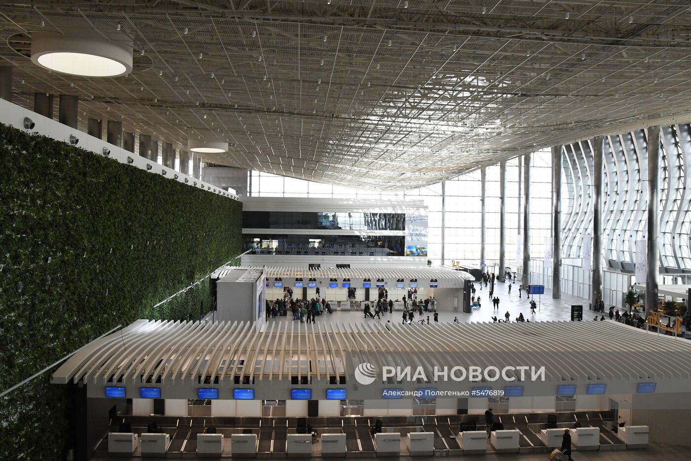 Открытие нового терминала аэровокзального комплекса в Симферополе