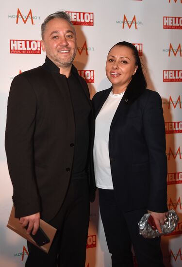 Церемония вручения премии "Самые стильные в России" по версии журнала HELLO!