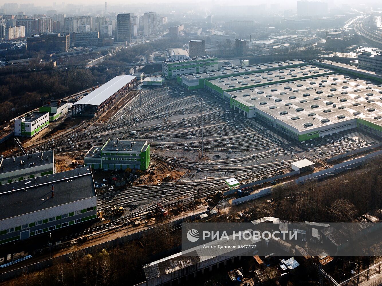 Депо "Лихоборы" в Москве 