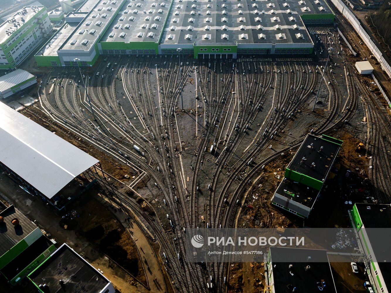 Депо "Лихоборы" в Москве 