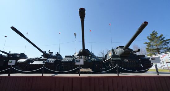 Центральная база хранения бронетанковой техники в Приморье