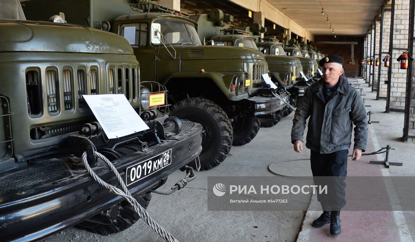 Центральная база хранения бронетанковой техники в Приморье