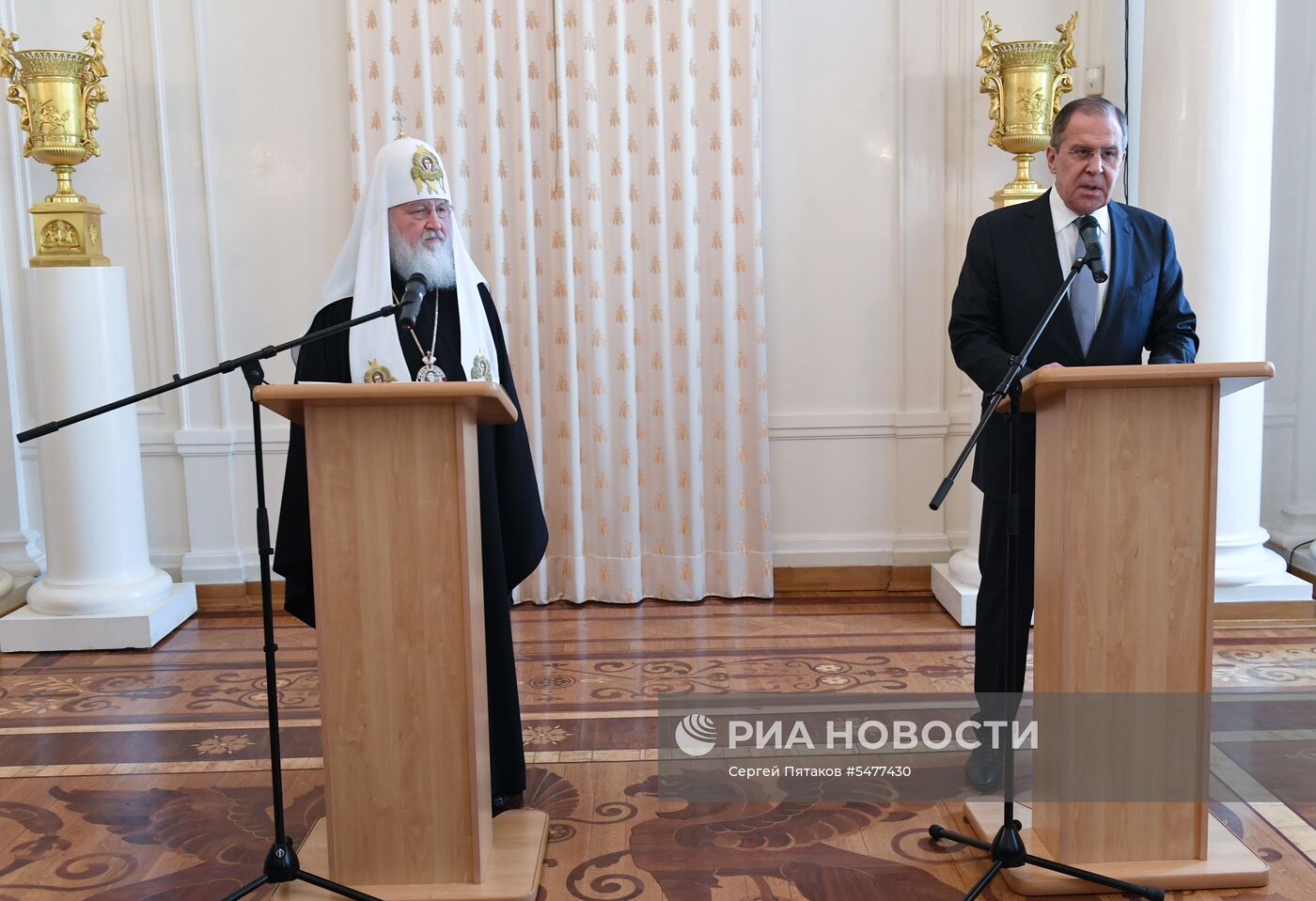 Прием от имени министра иностранных дел РФ по случаю православной Пасхи