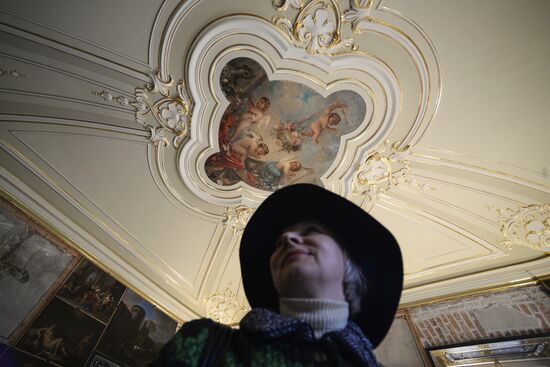 Реставрационные работы в дворцово-парковом ансамбле "Ораниенбаум"