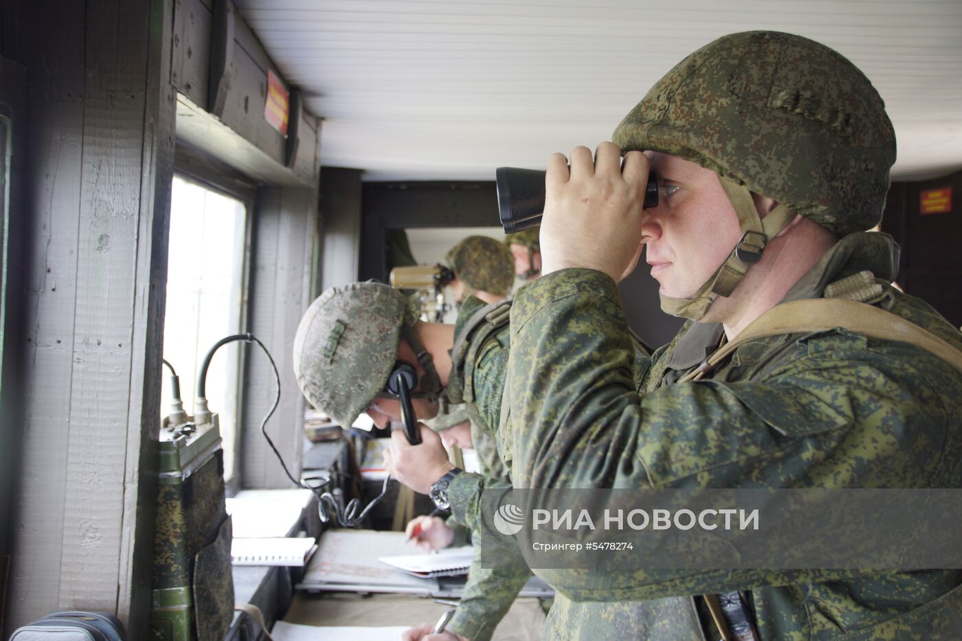 Учения по огневой подготовке Народной милиции ЛНР