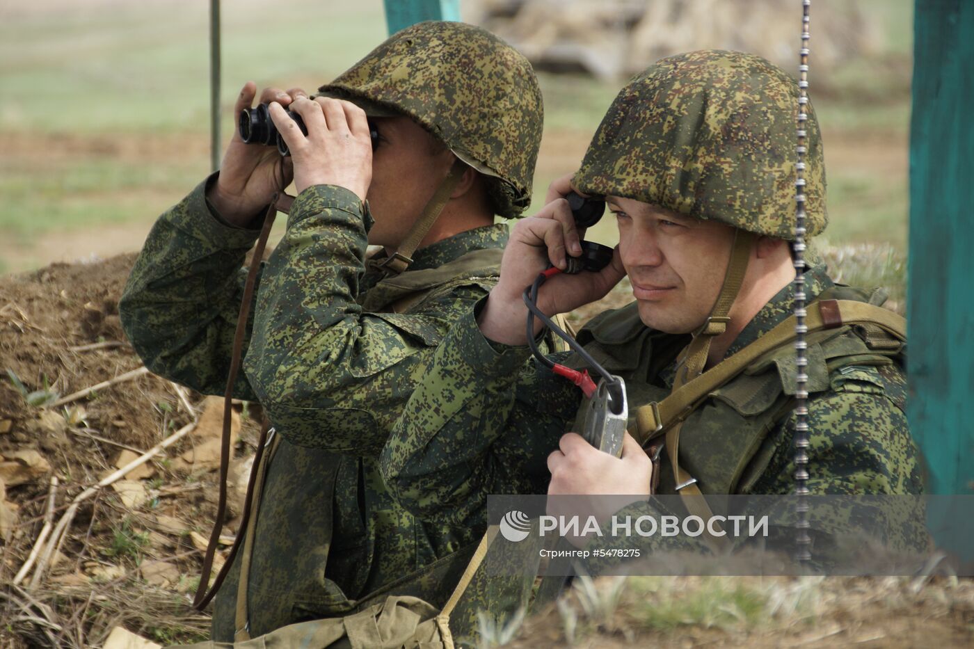 Учения по огневой подготовке Народной милиции ЛНР