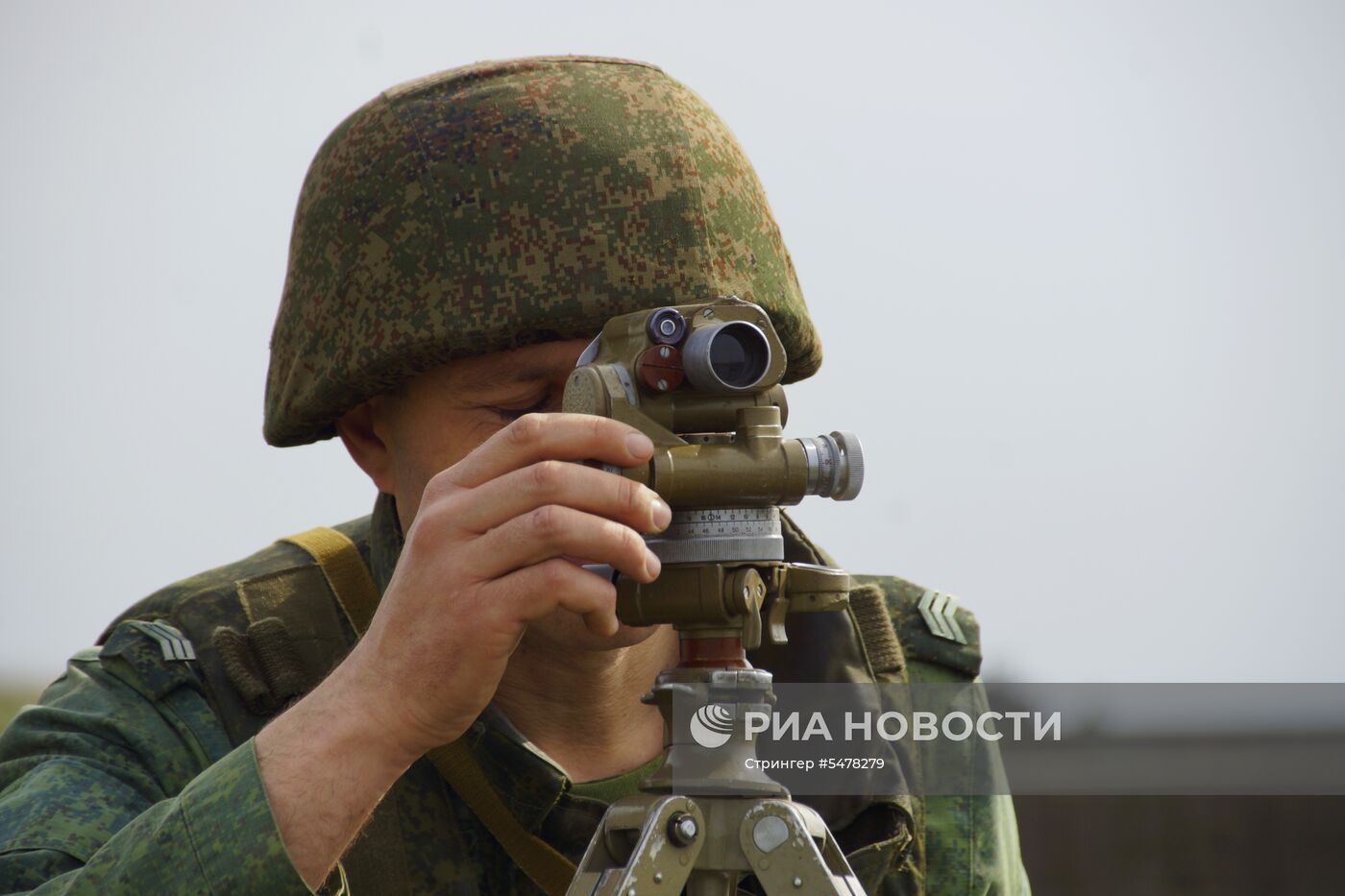 Учения по огневой подготовке Народной милиции ЛНР