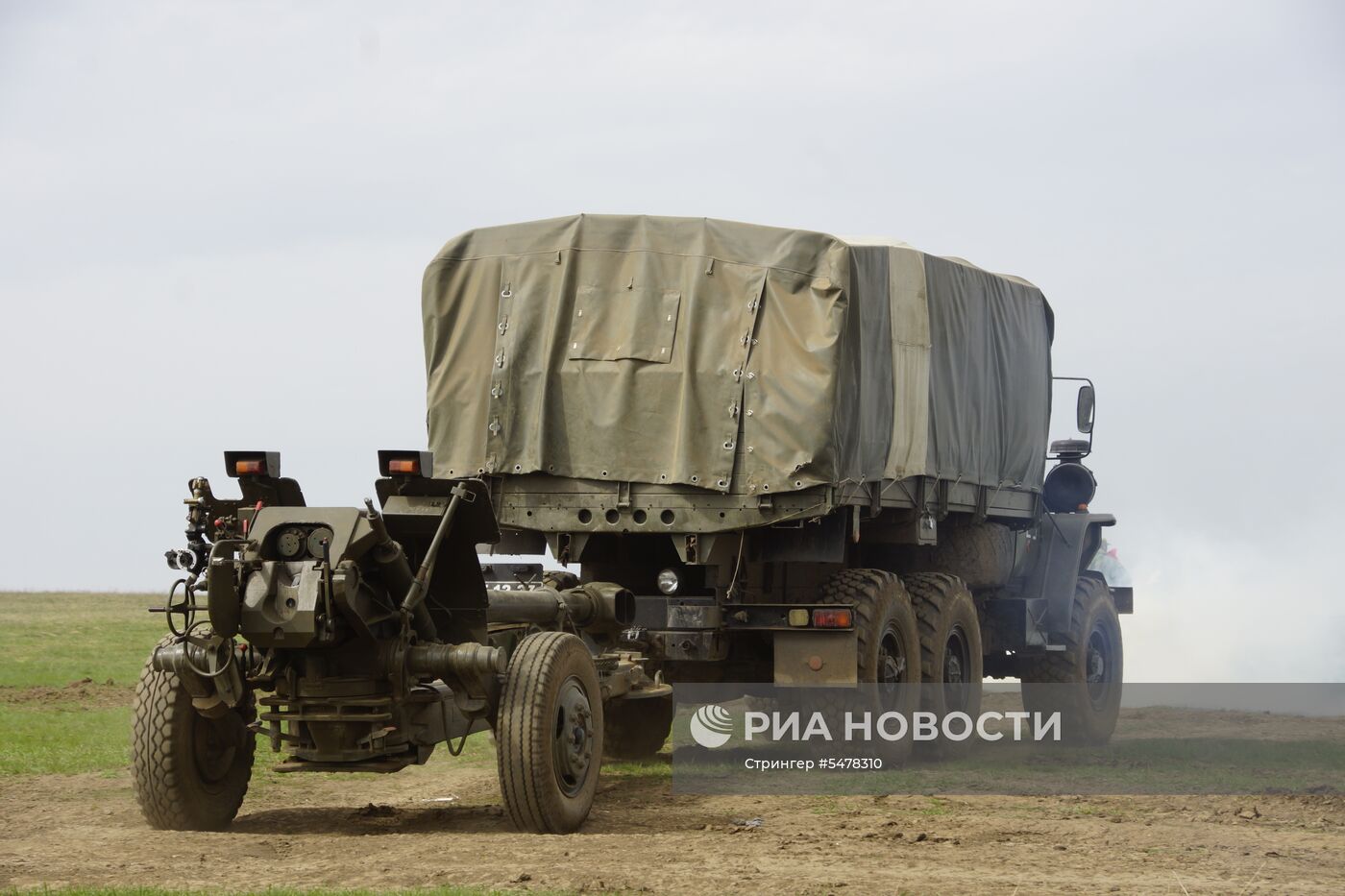 Учения по огневой подготовке Народной милиции ЛНР