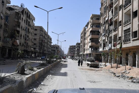 Ситуация в сирийском городе Дума