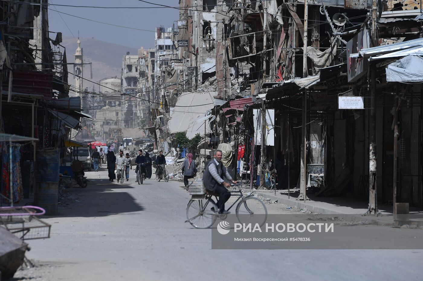 Ситуация в сирийском городе Дума