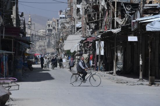 Ситуация в сирийском городе Дума