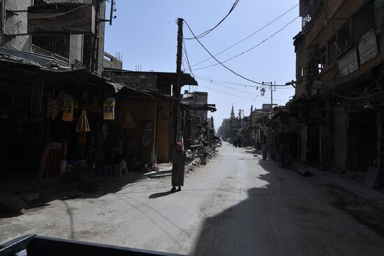 Ситуация в сирийском городе Дума