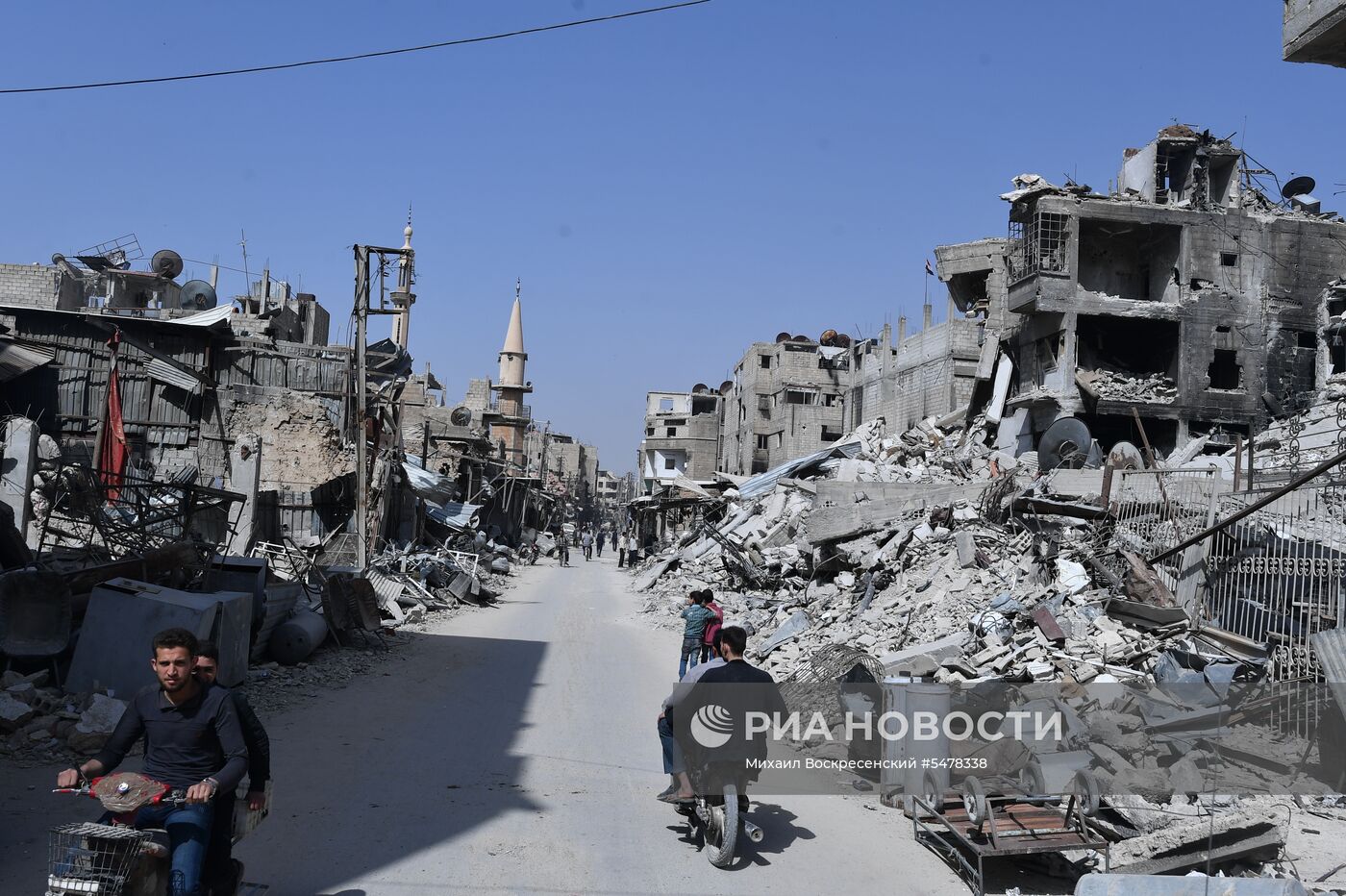 Ситуация в сирийском городе Дума