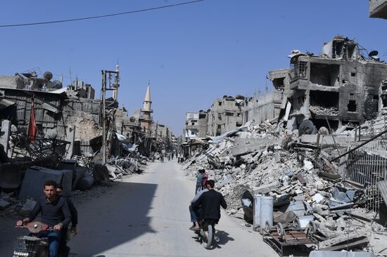 Ситуация в сирийском городе Дума