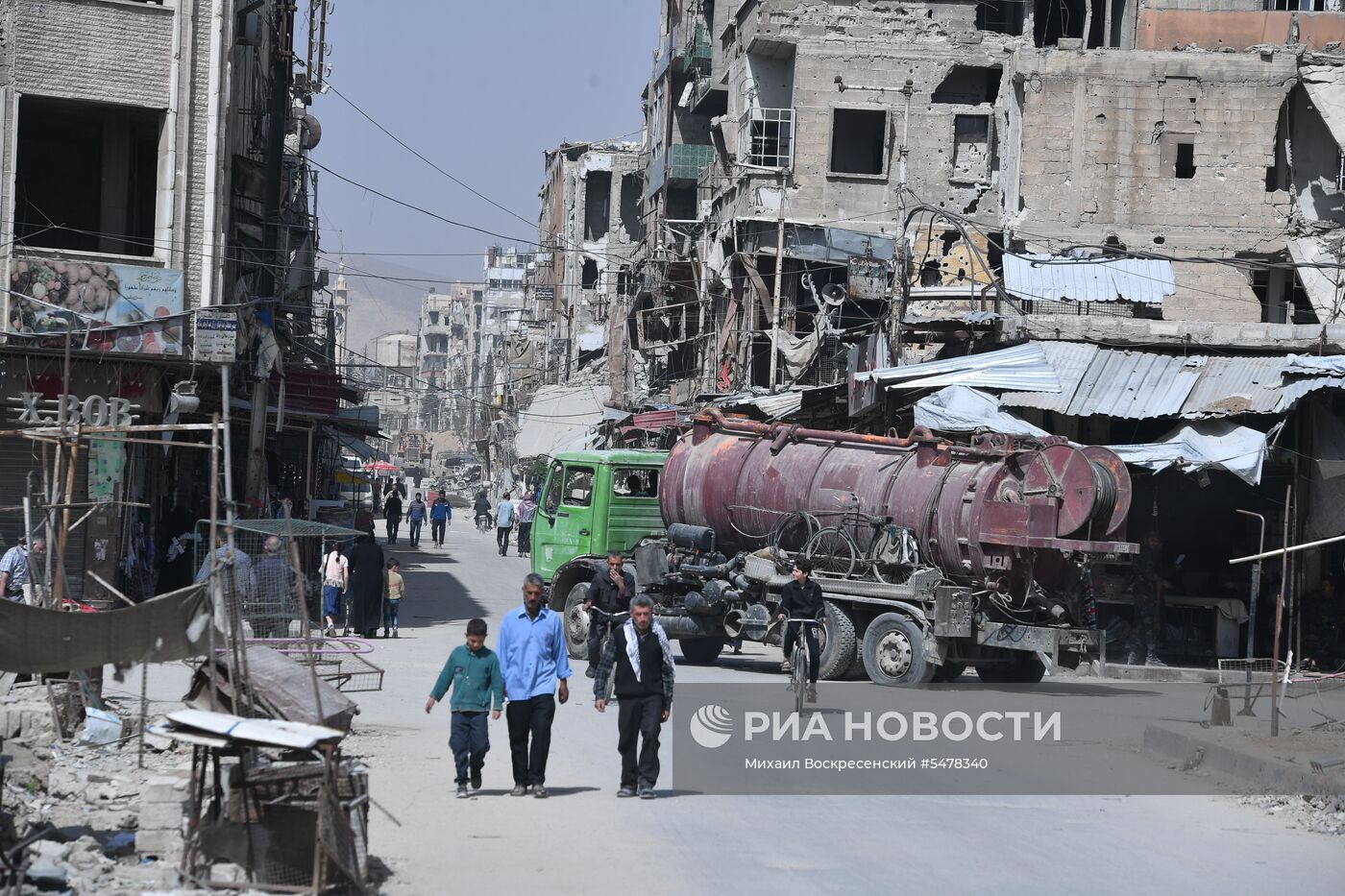 Ситуация в сирийском городе Дума