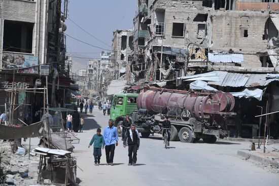 Ситуация в сирийском городе Дума
