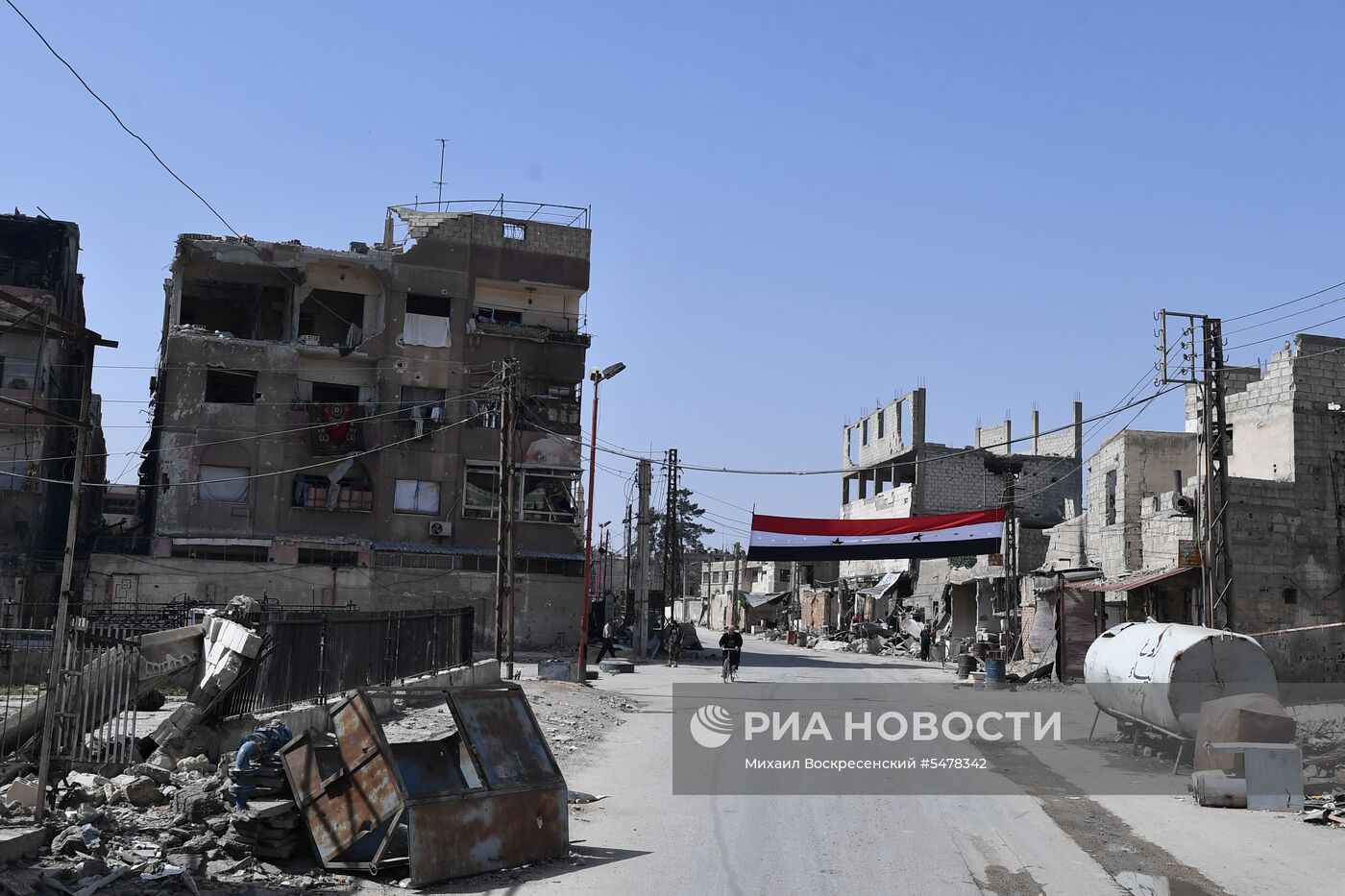 Ситуация в сирийском городе Дума