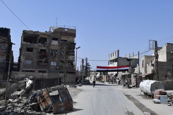 Ситуация в сирийском городе Дума