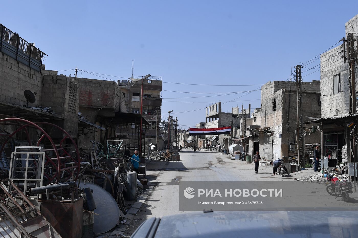 Ситуация в сирийском городе Дума