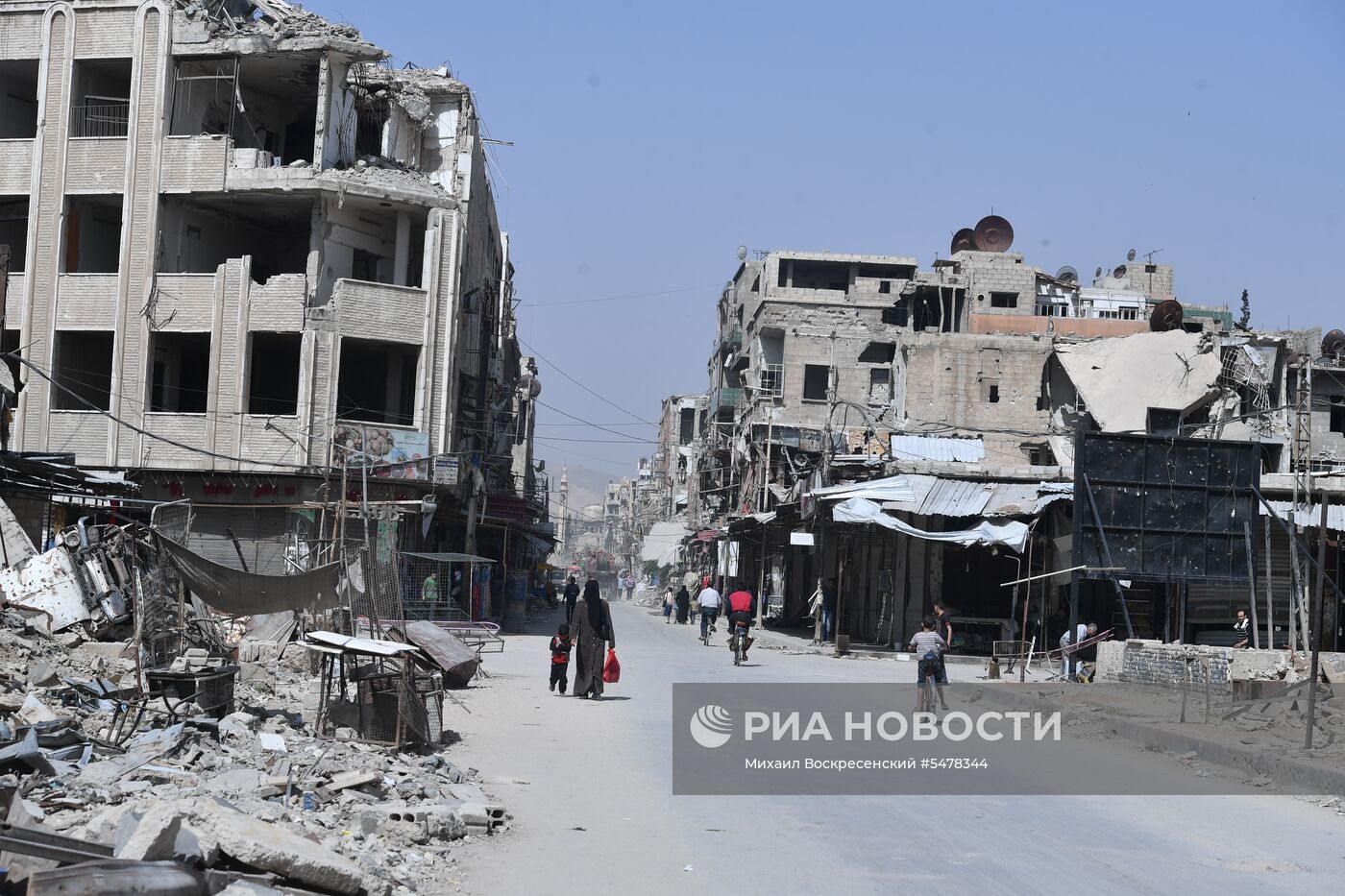 Ситуация в сирийском городе Дума