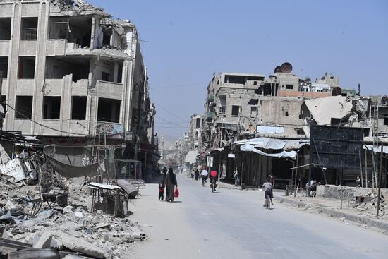 Ситуация в сирийском городе Дума