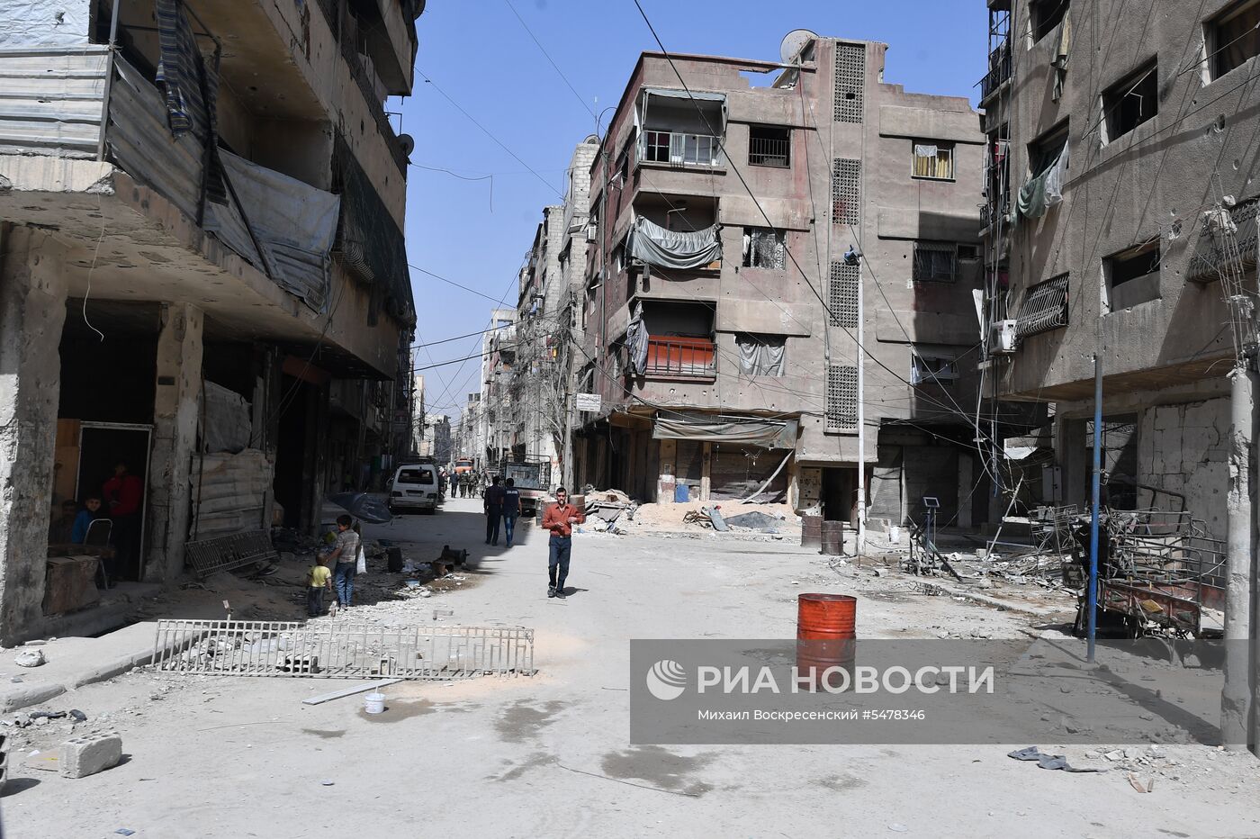 Ситуация в сирийском городе Дума