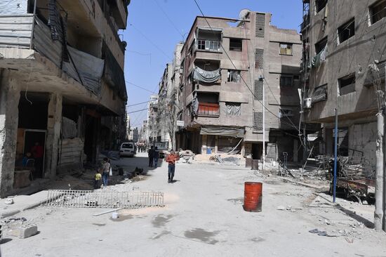 Ситуация в сирийском городе Дума